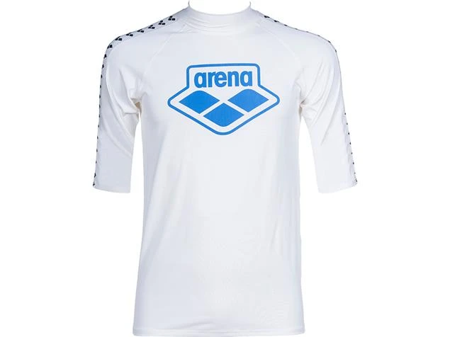 Arena Rash Vest S/S Shirt Men Sun Protection - M White 4 Arena Rash Vest S/S Shirt Men Sun Protection - M White – Bild 2