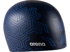 Arena Reversible Silikon Badekappe - Navy/blue