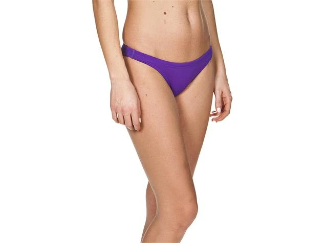 Arena Solid Bottom Schwimmbikini Hose - 42 Mirtilla/white - Image 6