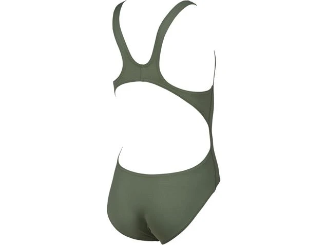 Arena Solid Youth Mädchen Badeanzug Swim Tech Back - 140 Army/shiny Green 4 Arena Solid Youth Mädchen Badeanzug Swim Tech Back - 140 Army/shiny Green – Bild 2