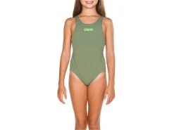 Arena Solid Youth Mädchen Badeanzug Swim Tech Back - 140 Army/shiny Green 12 Arena Solid Youth Mädchen Badeanzug Swim Tech Back - 140 Army/shiny Green -Arena Online Solid20Youth20MC3A4dchen20Badeanzug army 5