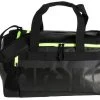 Arena Spiky III Duffle 40 Tasche - Dark Smoke/neon Yellow