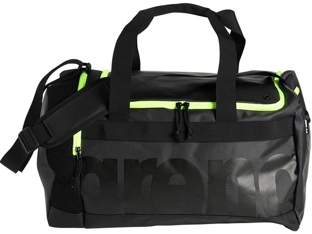 Arena Spiky III Duffle 40 Tasche - Dark Smoke/neon Yellow