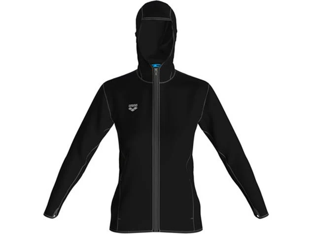Arena Gym Damen Hooded Spacer Kaputzenjacke - XS Black 3 Arena Gym Damen Hooded Spacer Kaputzenjacke - XS Black
