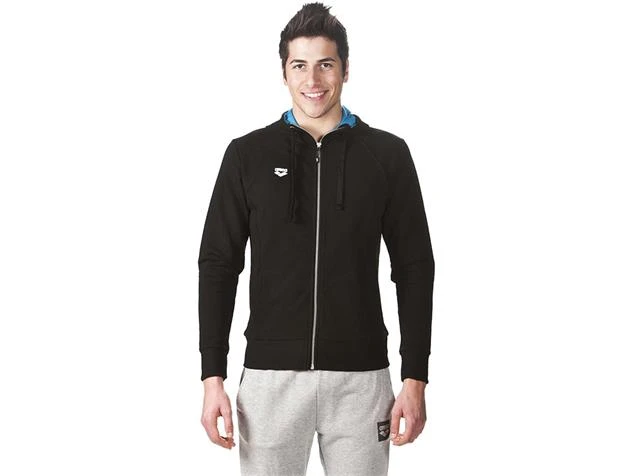 Arena Gym Herren Hooded Jacket Kaputzenjacke - M Black - Image 2