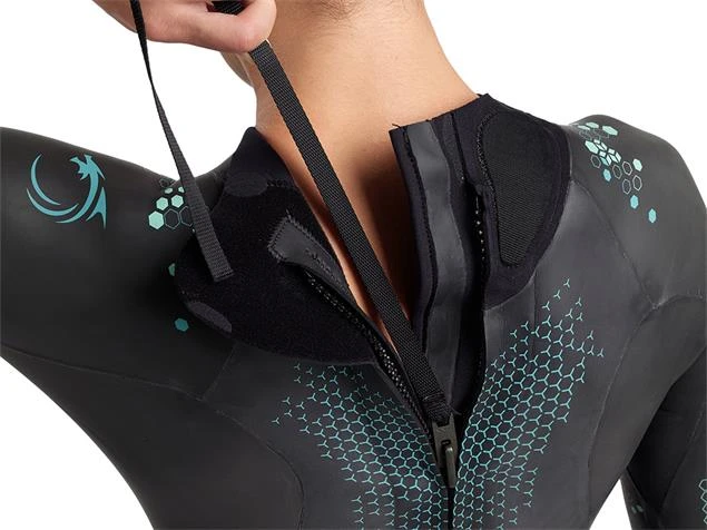 Arena Storm Wetsuit Woman Neoprenanzug Coral Blue Black - XS - Image 6