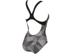 Alternative view of Arena Striped Geo Badeanzug Swim Pro Back - 44 Black/multi