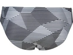 Alternative view of Arena Striped Geo Brief Badehose - 4 Black/multi