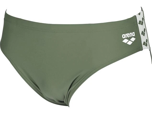 Arena Team Fit Brief Badehose - 3 Army