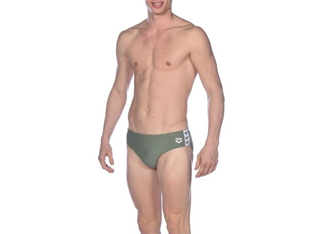 Arena Team Fit Brief Badehose - 3 Army - Image 3
