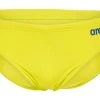Arena Team Solid Brief Badehose - 6 Soft Green/neon Blue
