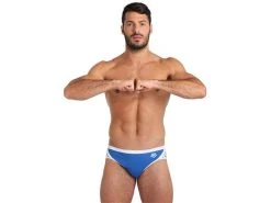 Arena Team Icons Solid Brief Badehose 005045 - 3 Royal/white -Arena Online Team20Icons20Solid20Brief20Badehose s royalwhite 3