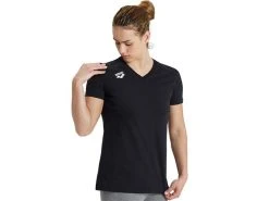 Arena Team Line Damen Baumwoll T-Shirt 004892 - M Black 9 Arena Team Line Damen Baumwoll T-Shirt 004892 - M Black -Arena Online Team20Line20Damen20Baumwoll20T Shirt bkk 3