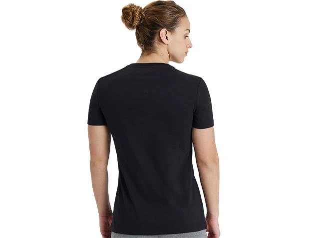 Arena Team Line Damen Baumwoll T-Shirt 004892 - M Black 6 Arena Team Line Damen Baumwoll T-Shirt 004892 - M Black – Bild 4