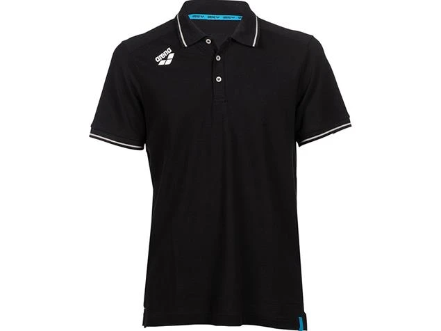 Arena Team Line Unisex Baumwoll Poloshirt 004901 - S Black