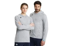 Arena Team Line Unisex Longsleeve Kapuzenpullover 004903 - M Medium Grey Heather -Arena Online Team20Line20Unisex20Hooded20Longsleevee mediumgrey 3