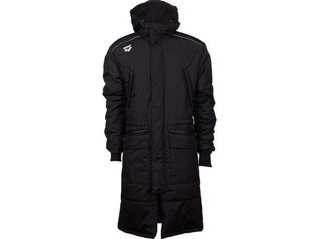Arena Team Line Unisex Parka Wärmemantel 004914 - XXL Black