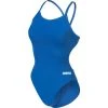 Arena Team Solid High Badeanzug Challenge Back 004766 - 42 Royal/white