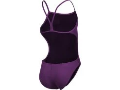 Alternative view of Arena Team Solid Mädchen Badeanzug Challenge Back - 128 Plum/white