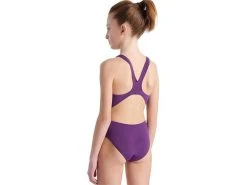 Arena Team Solid Mädchen Badeanzug Swim Tech Back 004764 - 128 Plum/white -Arena Online Team20Solidu20Mdchen20Badeanzug plumvfiolet 4