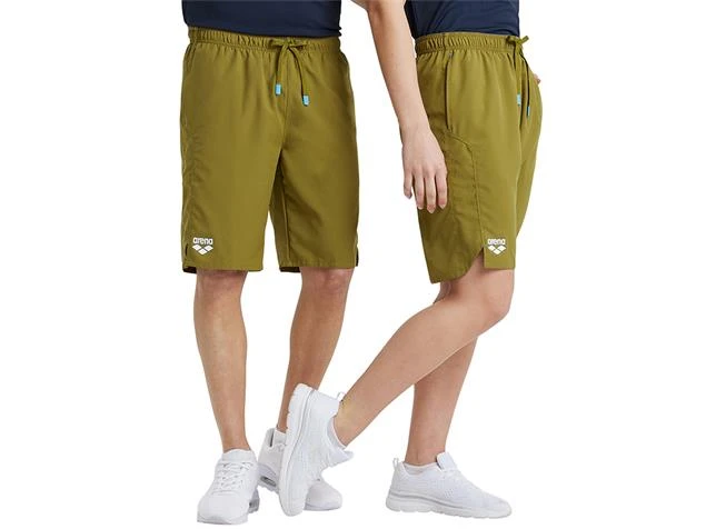 Arena Team Unisex Bermuda - M Olive - Image 3