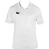 Arena Teamline Tech Polo Shirt - XS White