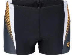 Arena Threefold Short Badehose - 3 Black/asphalt/white