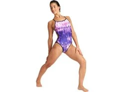 Arena Tiedye Stripes Reversible Badeanzug Challenge Back - 32 Freak Rose/reflexion Multi -Arena Online Tiedye20Stripes20Reversible20Badeanzug freakreflex 5