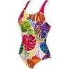 Arena Tropics Badeanzug Swim Pro Back - 42 Freak Rose/white Multi