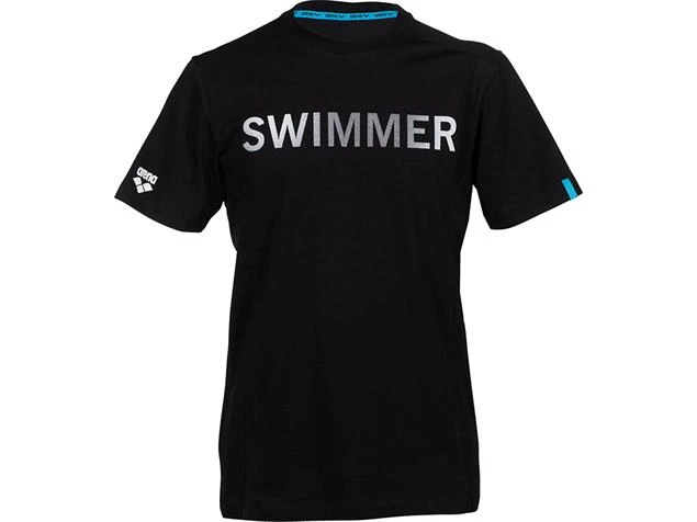 Arena Unisex Cotton Logo T-Shirt - XL Black