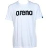 Arena Unisex Cotton Logo T-Shirt - 3XL White