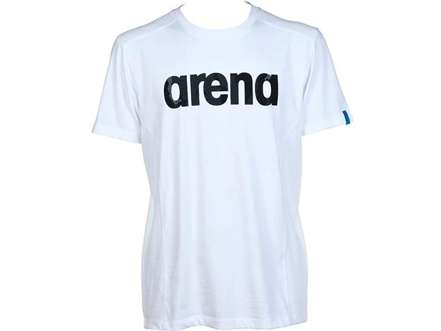 Arena Unisex Cotton Logo T-Shirt - 3XL White 3 Arena Unisex Cotton Logo T-Shirt - 3XL White