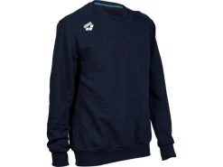 Arena Unisex Solid Crew Sweatshirt - M Navy