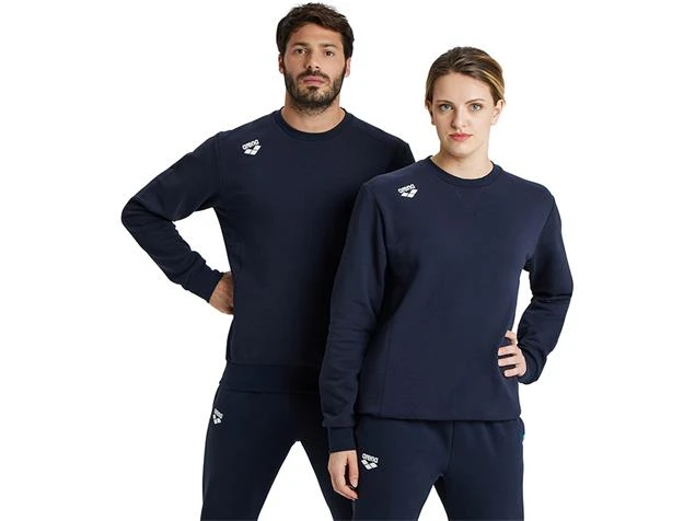 Arena Unisex Solid Crew Sweatshirt - M Navy – Bild 3