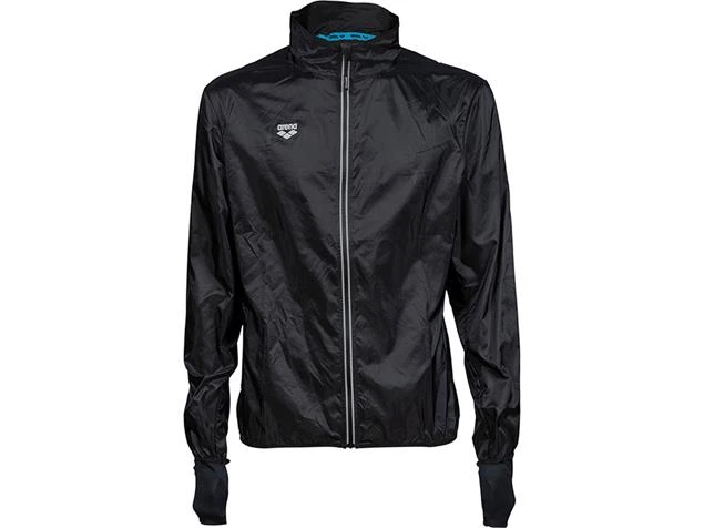 Arena Windbreaker Laufjacke - XL Black/silver