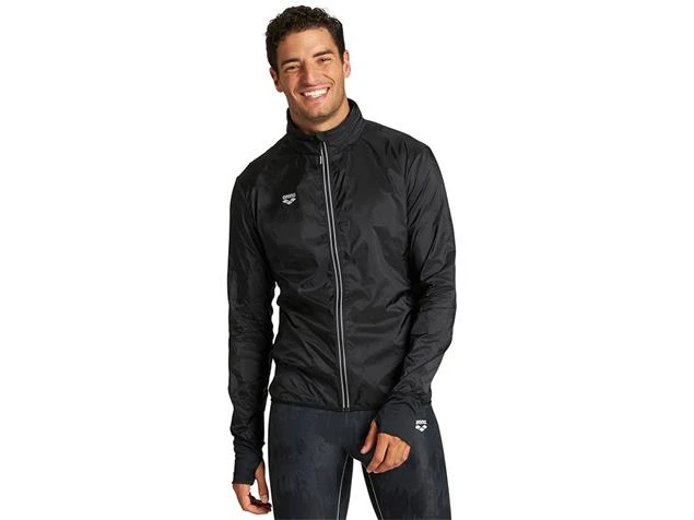 Arena Windbreaker Laufjacke - XL Black/silver - Image 3