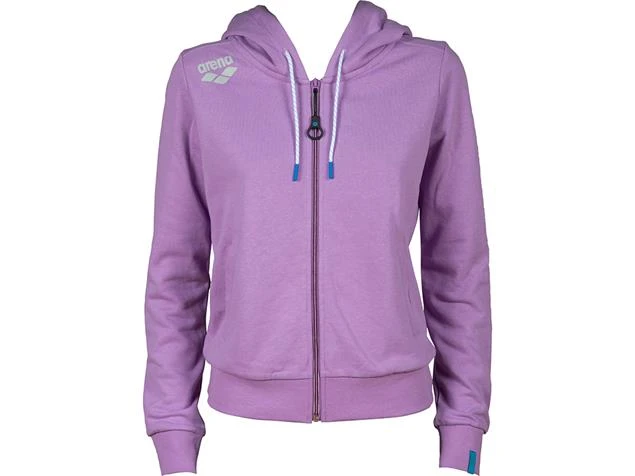 Arena Workout Damen TE Hooded F/Z Kapuzenjacke - L Lilac