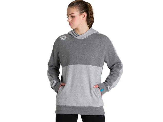 Arena Workout Unisex Hooded Sweat Kapuzenpullover - XXL Grey Melange/dark Grey Melange - Image 3