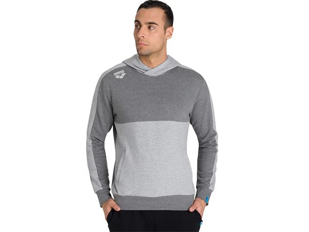 Arena Workout Unisex Hooded Sweat Kapuzenpullover - XXL Grey Melange/dark Grey Melange - Image 4