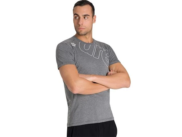 Arena Workout Unisex T-Shirt - XL Dark Grey Melange 5 Arena Workout Unisex T-Shirt - XL Dark Grey Melange – Bild 3