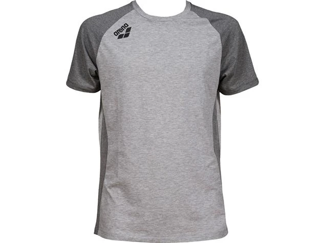 Arena Workout Unisex TE Panel T-Shirt - XL Medium Grey Melange