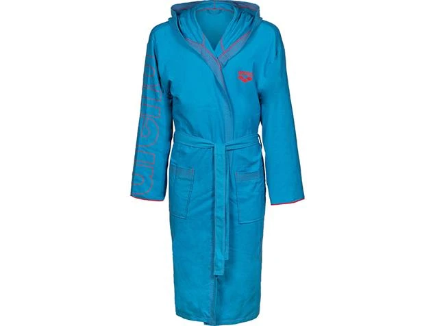 Arena Zeal Plus Unisex Mikrofaser Bademantel - XS Blue/red
