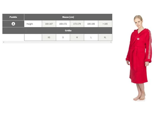 Arena Core Soft Robe Bademantel - S Black/white - Image 6